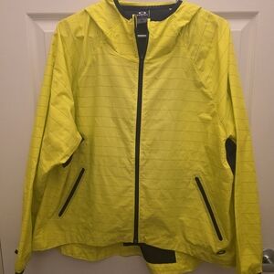 Oakley Yellow and Black Windbreaker
